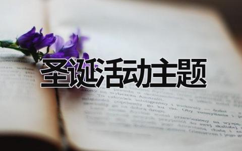 圣诞活动主题 圣诞活动主题名称创意 (16篇）