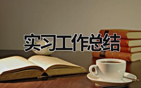 实习工作总结 实习总结1000字 (17篇）