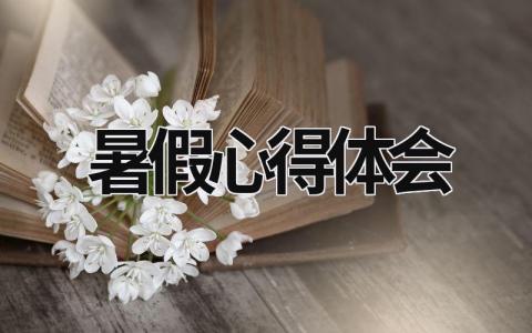 暑假心得体会 暑假心得体会200字 (15篇）