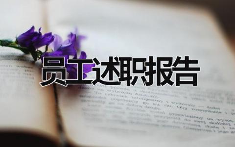 员工述职报告 普通员工述职报告 (20篇）