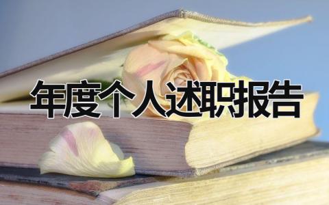 年度个人述职报告 2023年度个人述职报告 (20篇）