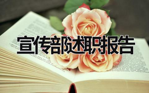 宣传部述职报告 宣传部述职报告200字 (16篇）