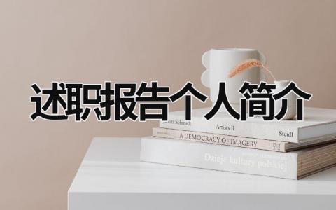 述职报告个人简介 述职报告个人简介模板50字PPT (19篇）