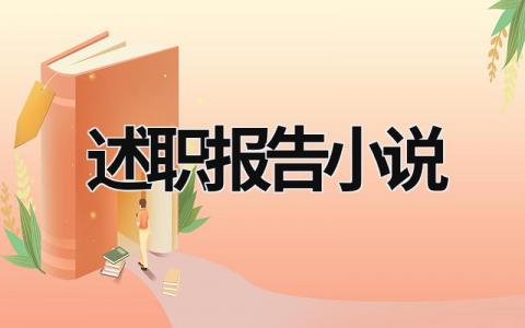 述职报告小说 述职报告小说免费阅读 (19篇）